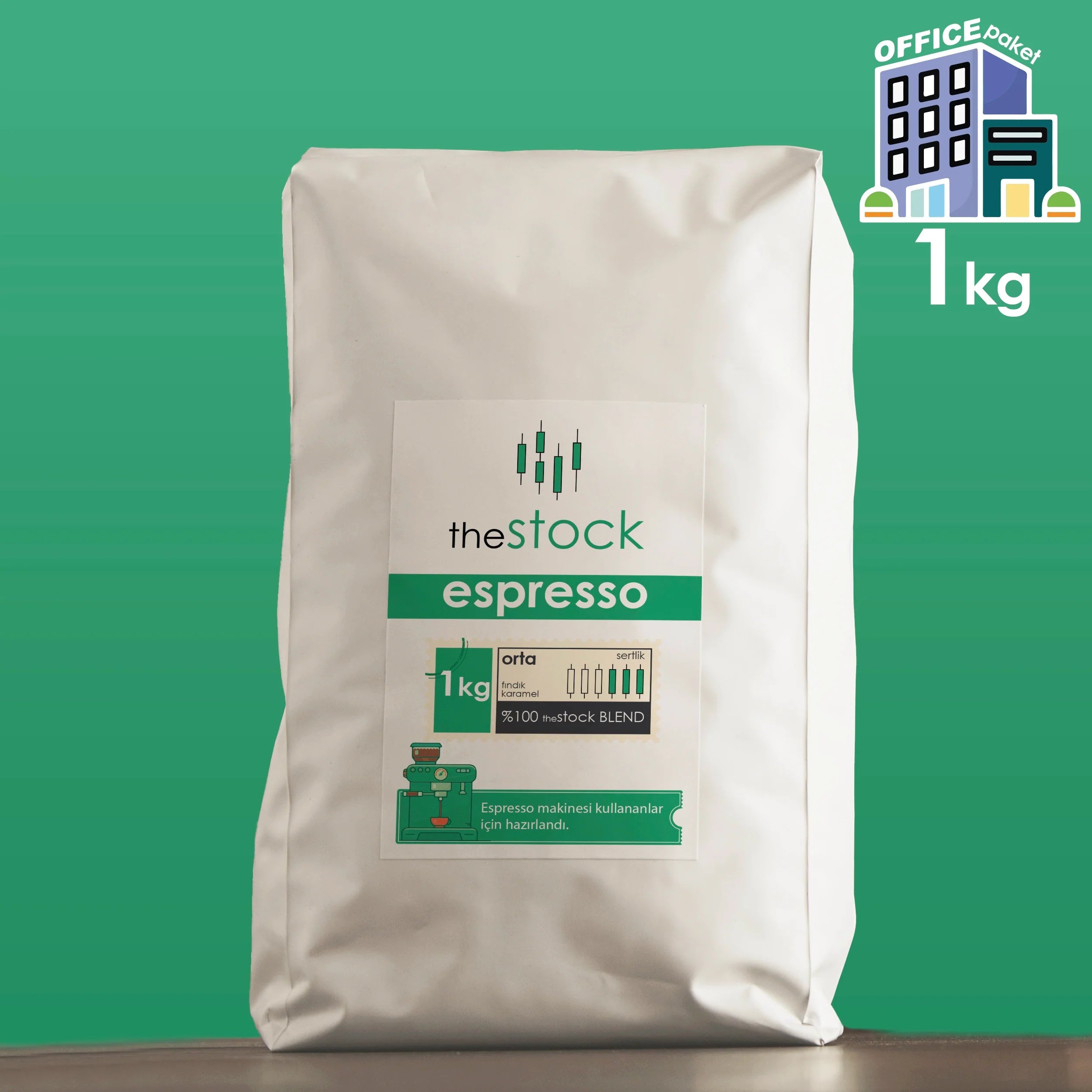 The Stock Coffee® Espresso Ofis Paket